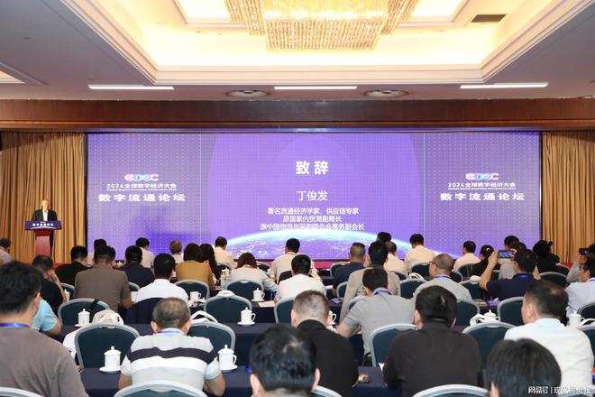 2024全球数字经济大会数字流通论坛暨中物联大数据年会在京举行(图3)