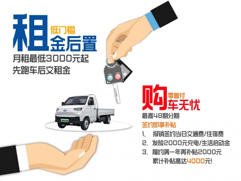 零首付+月租后置！骐跃星途破解物流创业难题帮您每天稳赚！(图2)