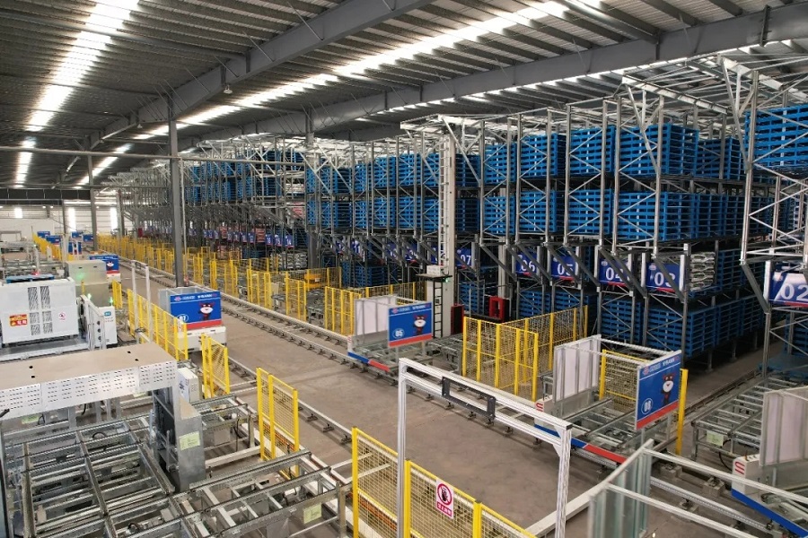 复合肥行业首个智能立库投运安得智联助力心连心打造智能仓储新标杆(图4)