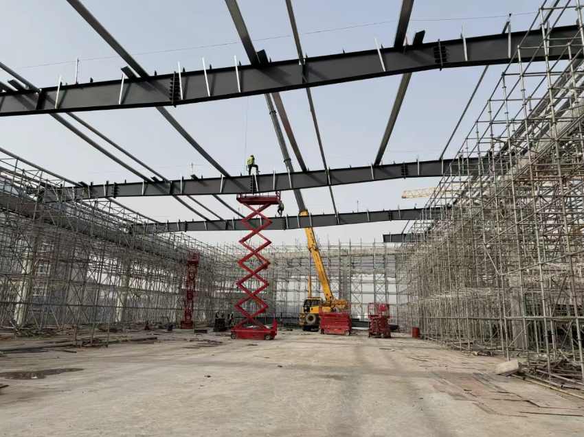 成都東部傳化供應鏈智慧樞紐項目預計今年6月全面完工(图2)